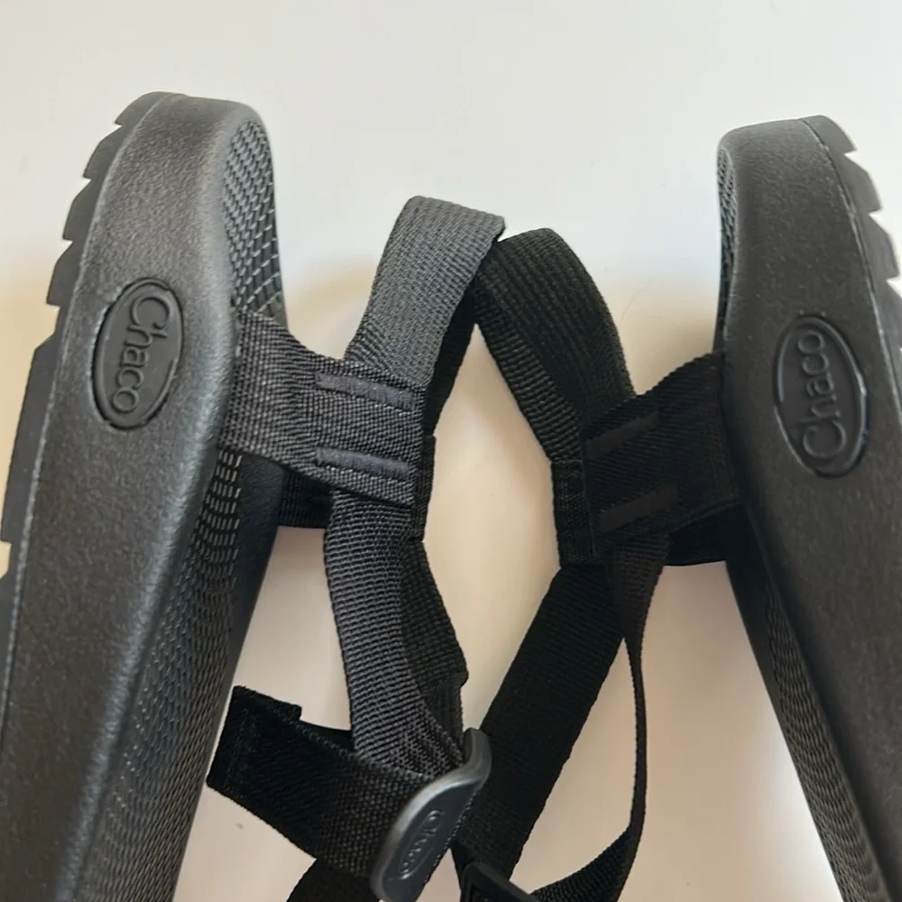 Chaco Black Men's Sandals - Picture 9 of 11